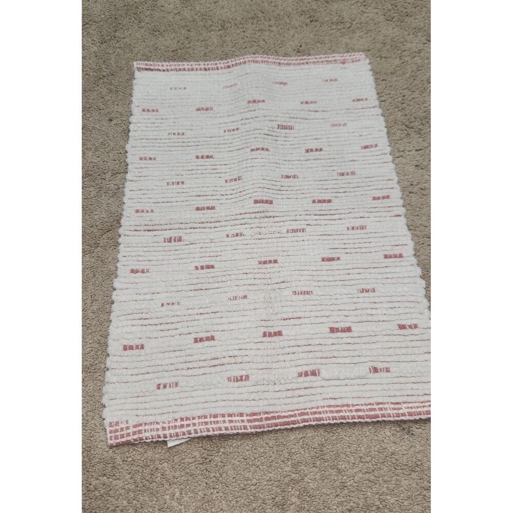Threshold cotton rug NEW